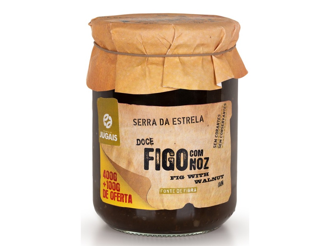 Doce Quinta De Jugais Doce De Figo Com Noz 500g Quinta De Jugais