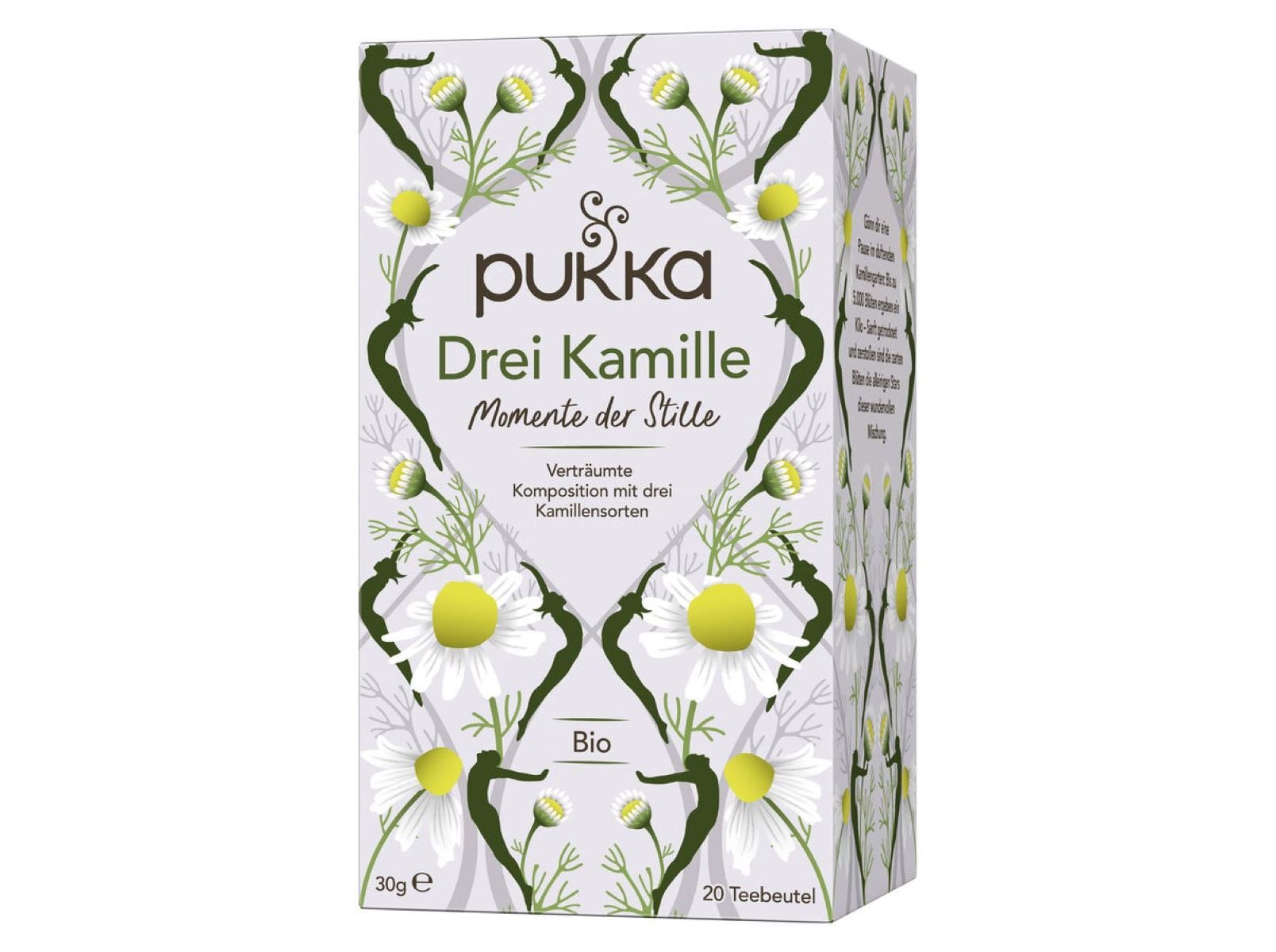 Chá Bio Pukka 3 Camomilas 20 Saquetas Pukka