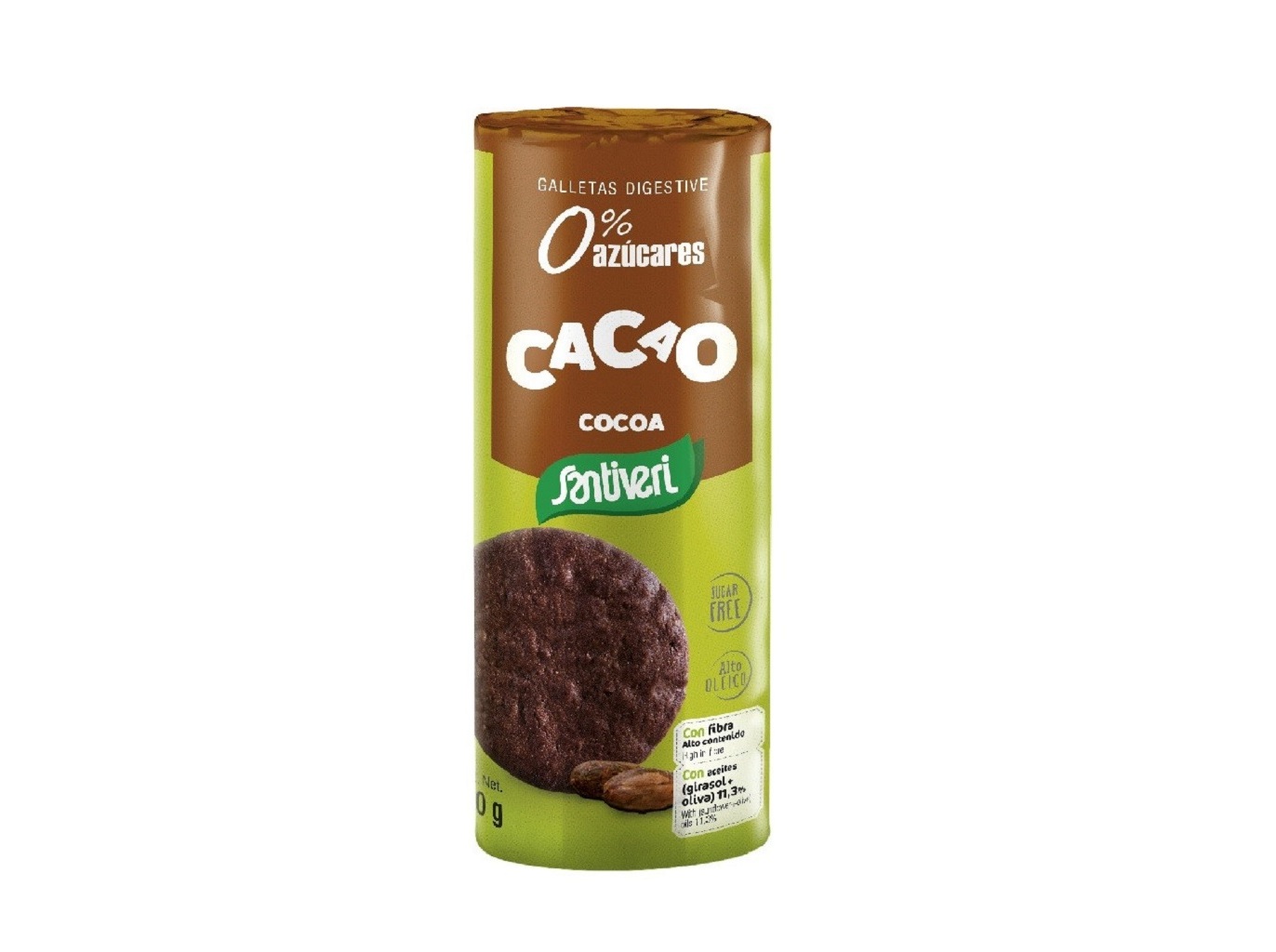 Bolachas Santiveri Digestivas Cacau 200g Santiveri