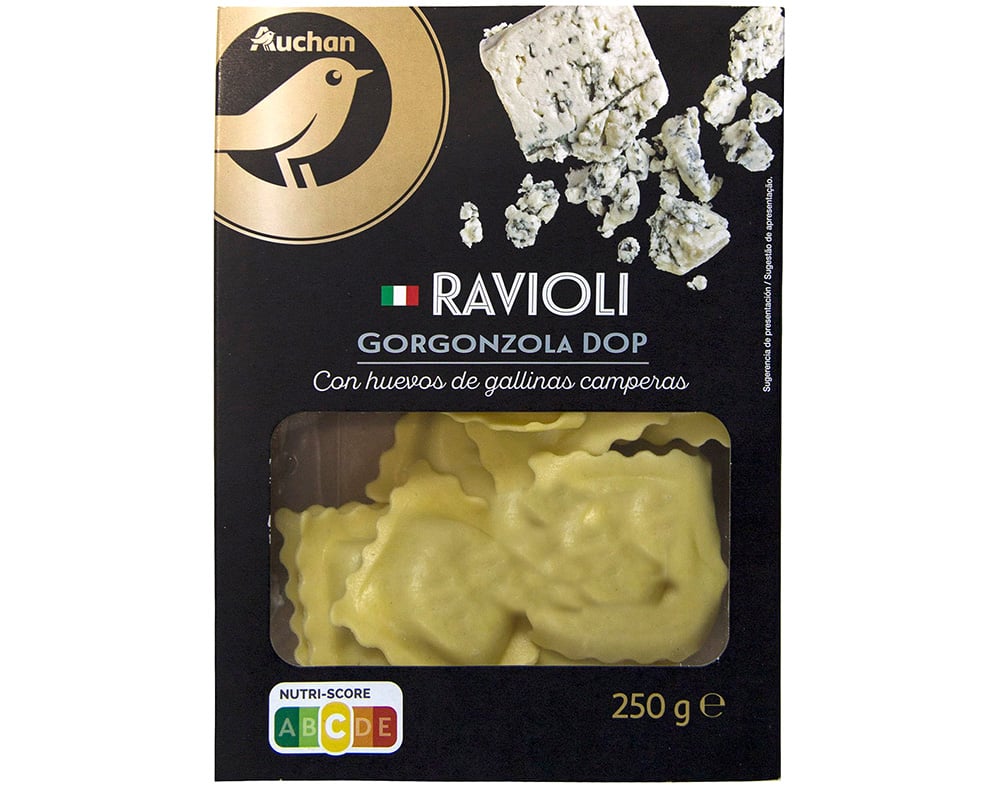 Ravioli Gorgonzola Auchan Gourmet 250g Auchan Gourmet