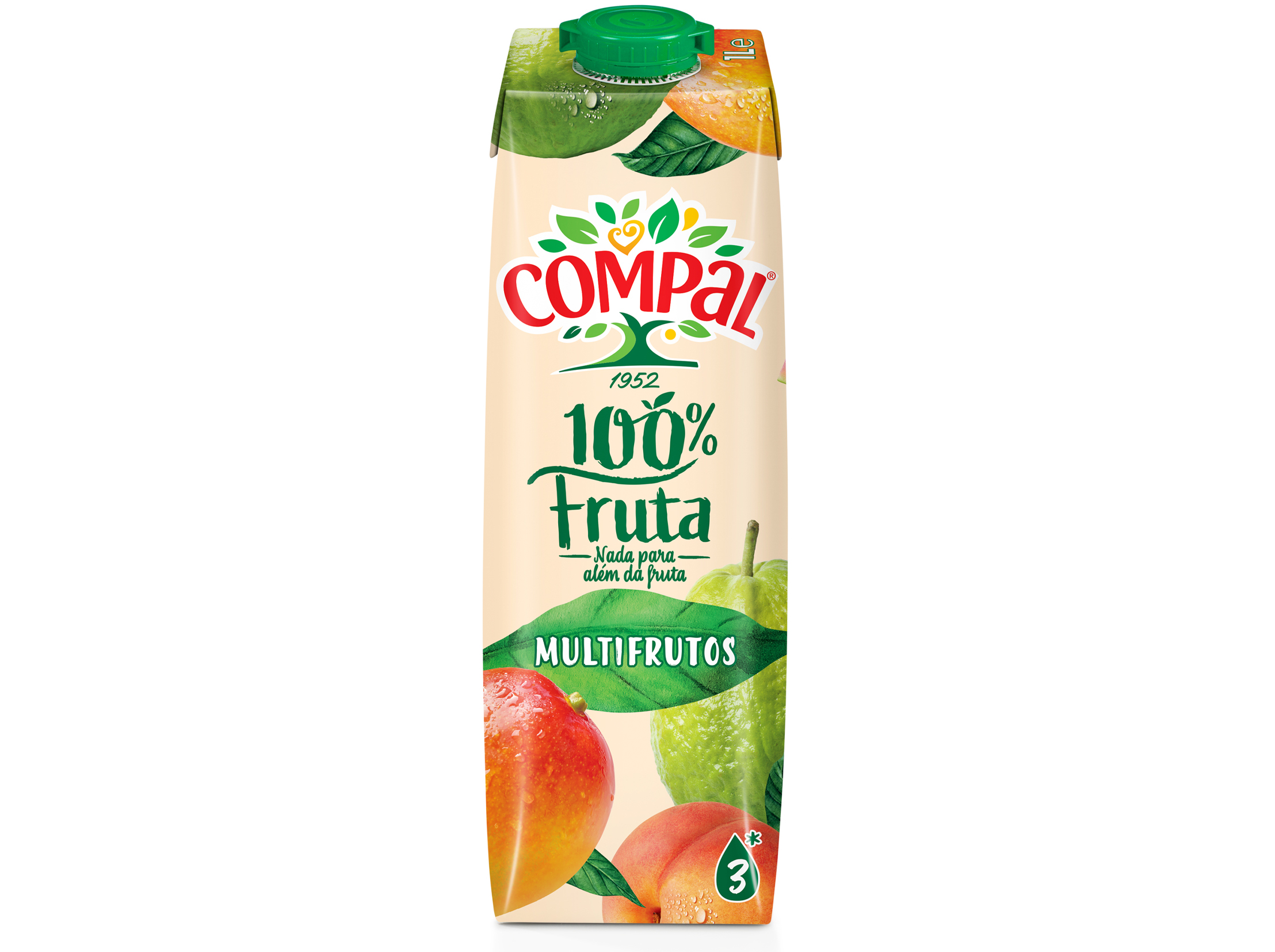 Sumo Compal 100% Multifrutos 1l Compal