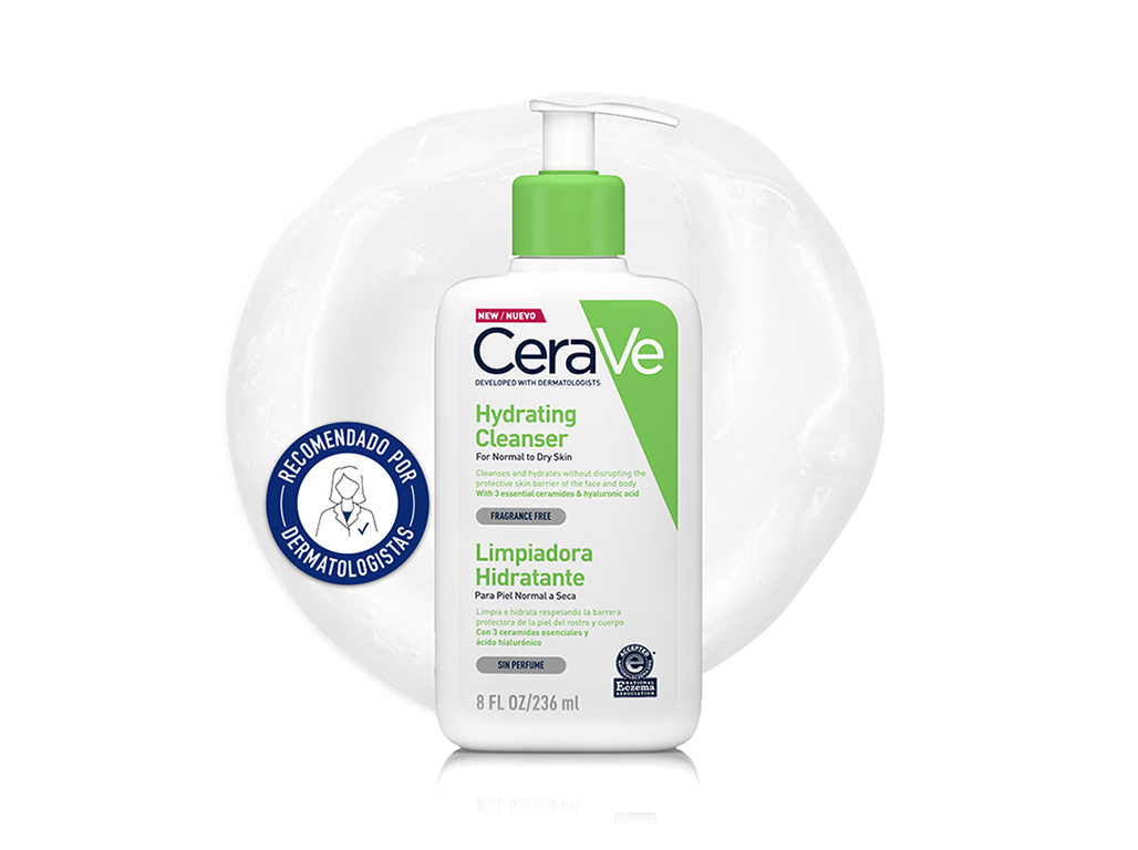 Creme cerave limpeza hidratante 236ml