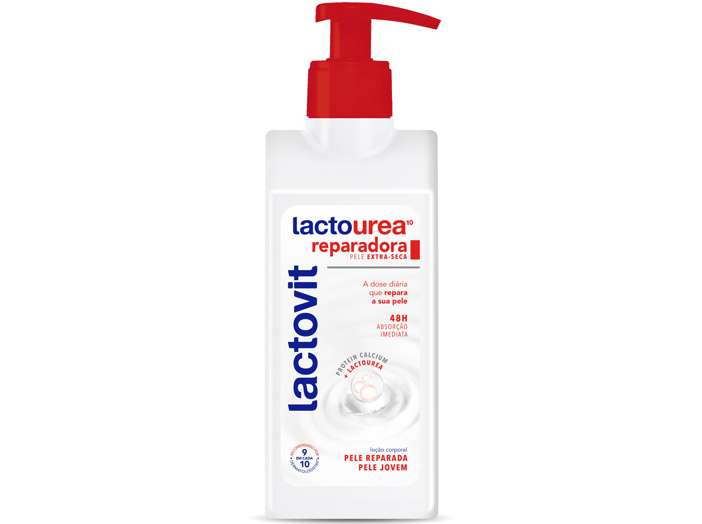 Loção corporal reparadora lactovit lactourea 250ml