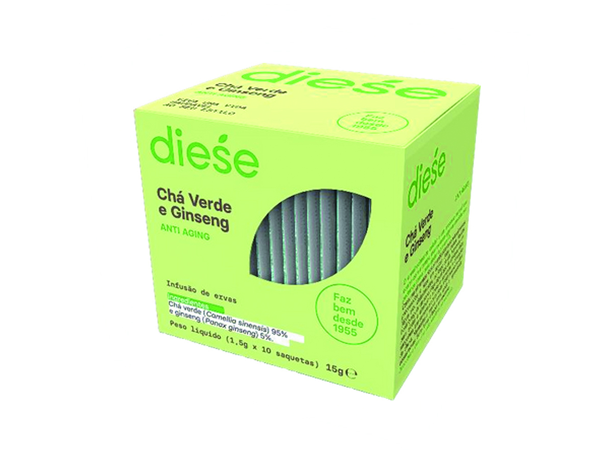 Chá Verde Diese Verde + Ginseng 15g Diese