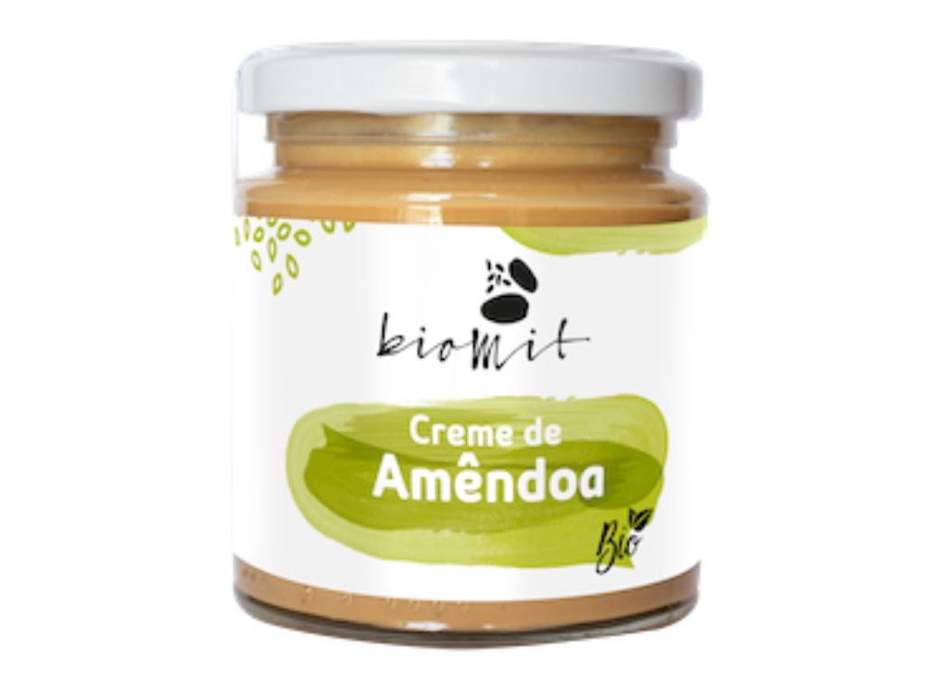 Creme De Amêndoa Bio Biomit Torrada Sem Pele 230g Biomit