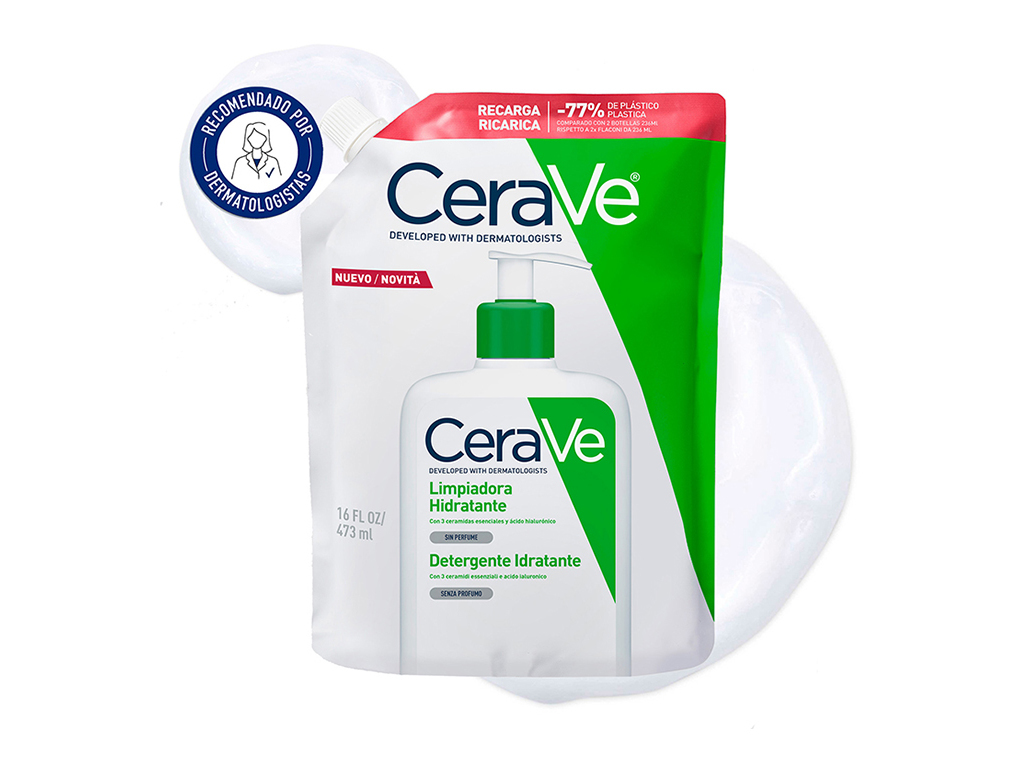 Refill creme limpeza cerave hidratante 473ml