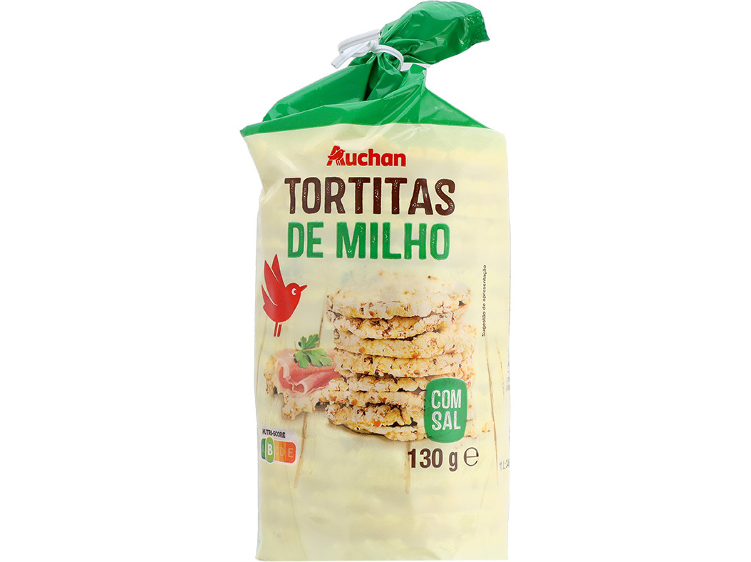 Tortitas Auchan Milho Com Sal 130g Auchan