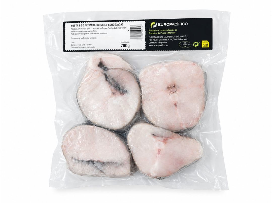 Pescada Congelada Chile:posta Cozer Nº4 700 G Auchan