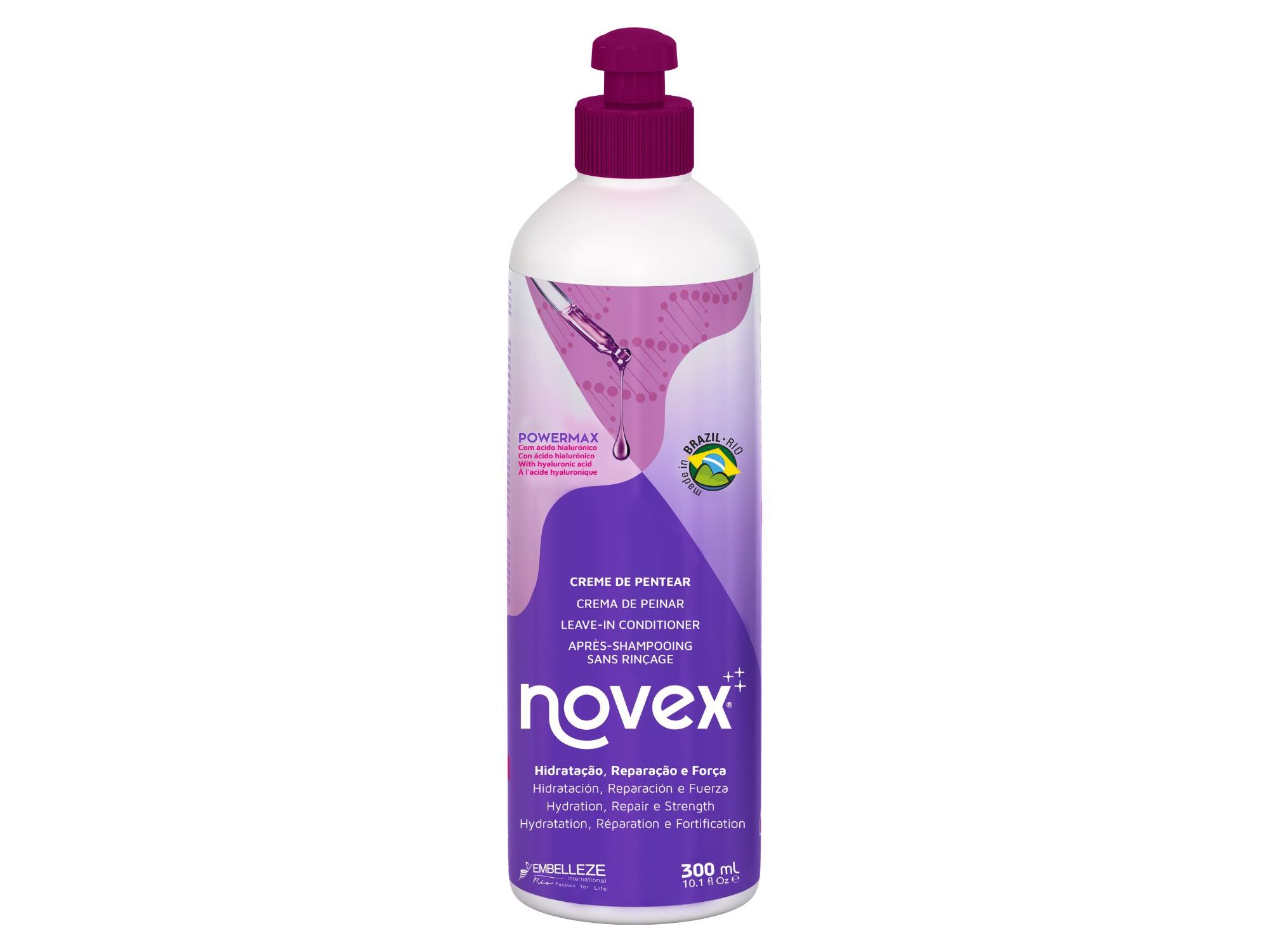 Creme pentear novex powermax harmonização 300ml