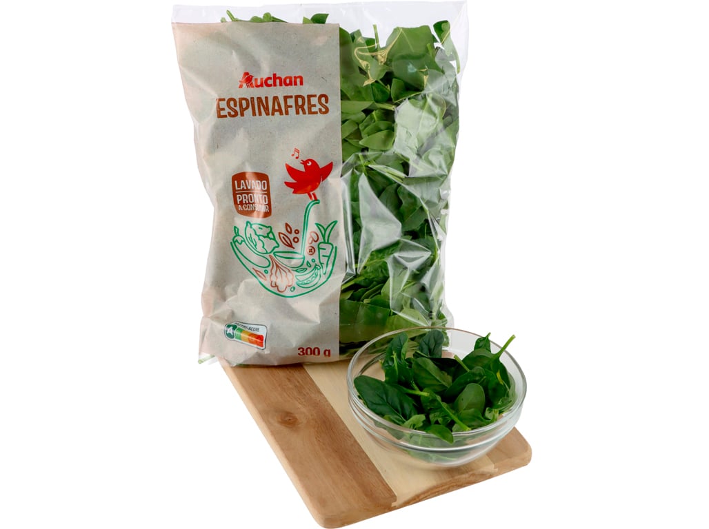 Espinafres auchan 300g