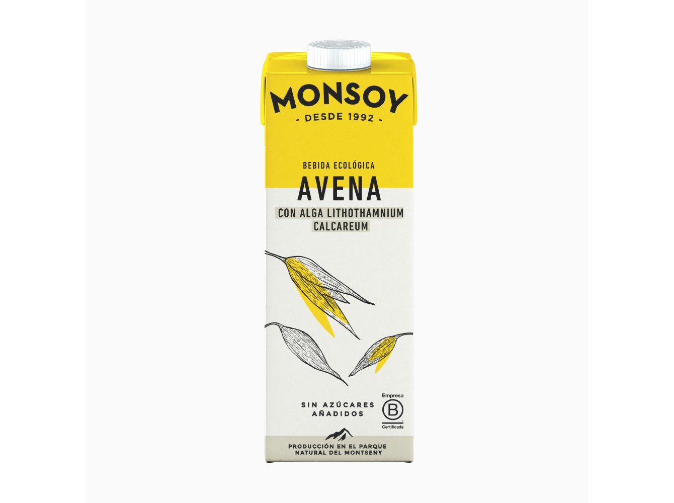 Bebida Aveia Monsoy Com Alga Lithothamnium Bio 1 L Monsoy