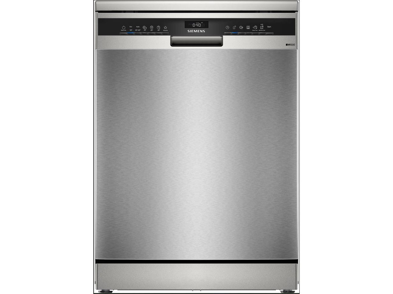 Máquina de lavar loiça siemens sn25zi08ce inox b 14serviços