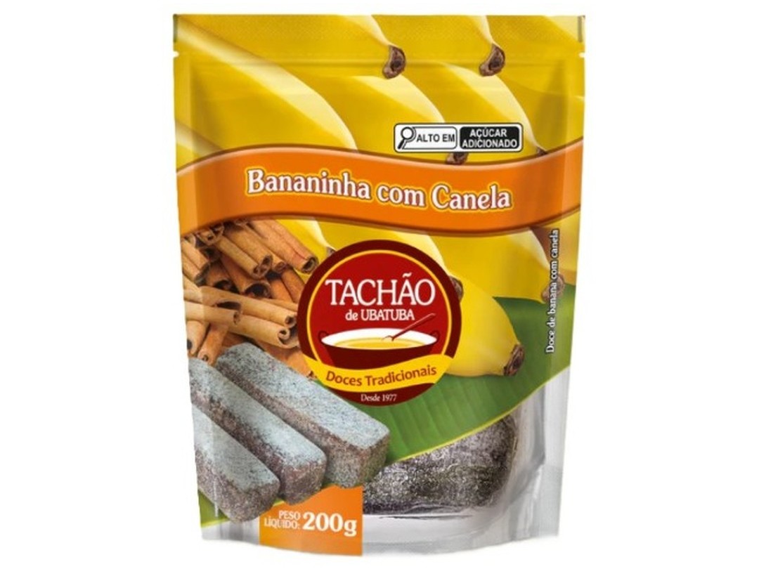 Bananinha Tachão C/ Canela 200g Tachão