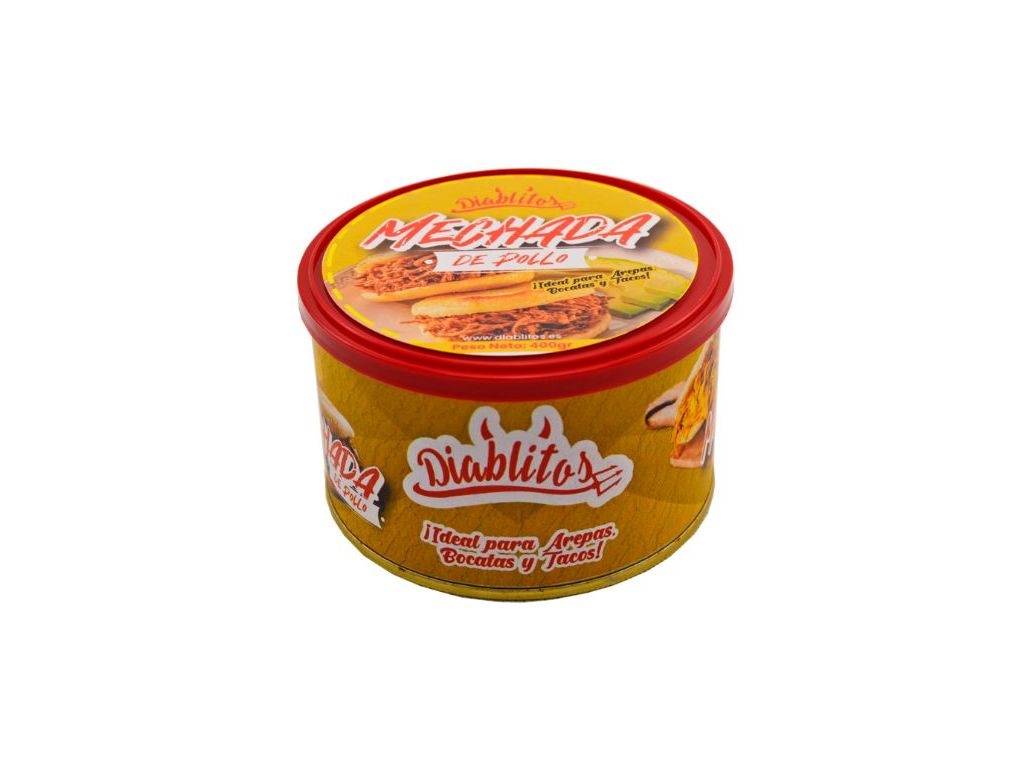 Carne Desfiada Diablitos De Frango 400g