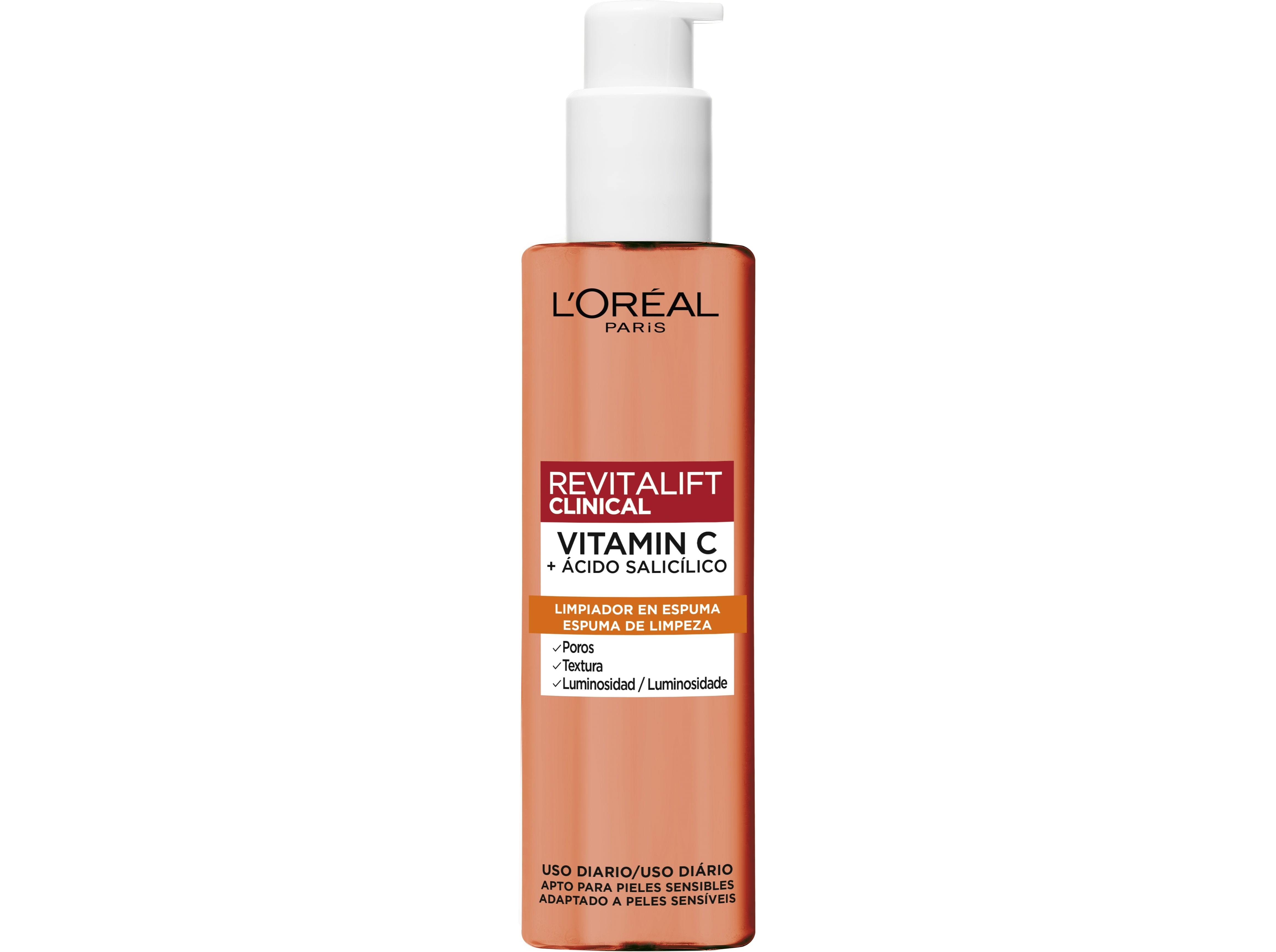 Espuma revitalift cl vit c 150 ml