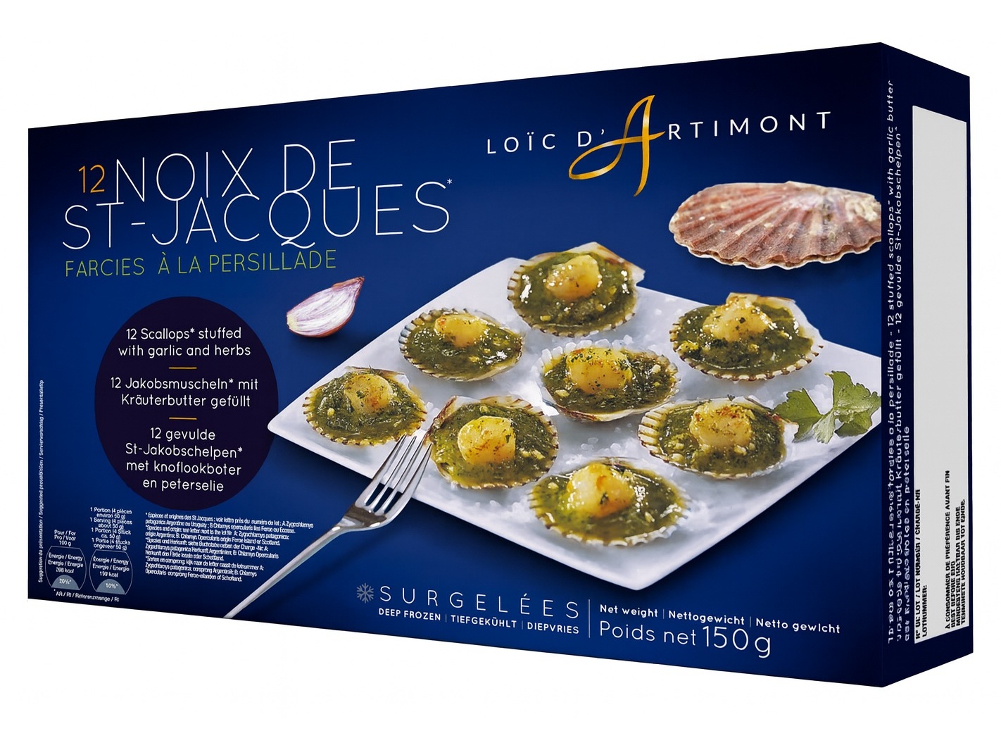 Mini Vieiras Loic D'artimont 150 G