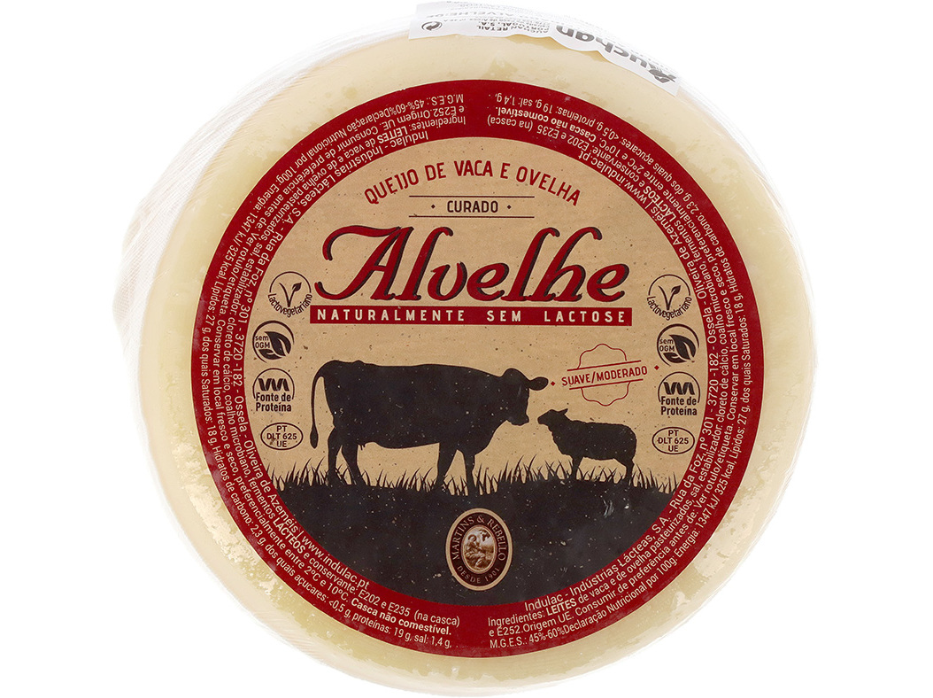 Queijo Curado De Vaca E Ovelha Alvelhe Kg Alvelhe