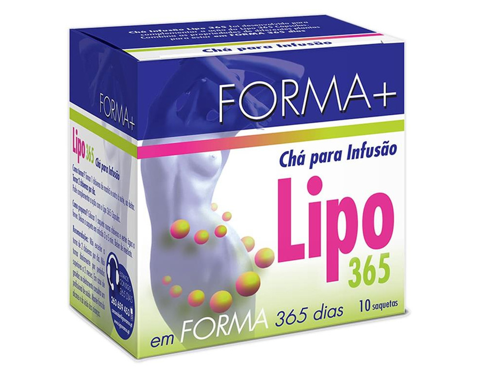 Chá Forma+ Lipo 365 10 Saquetas Forma+