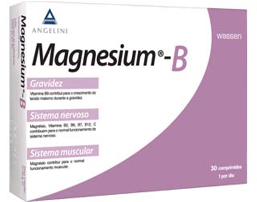 Suplemento Magnesium B 30 Comprimidos Magnesium