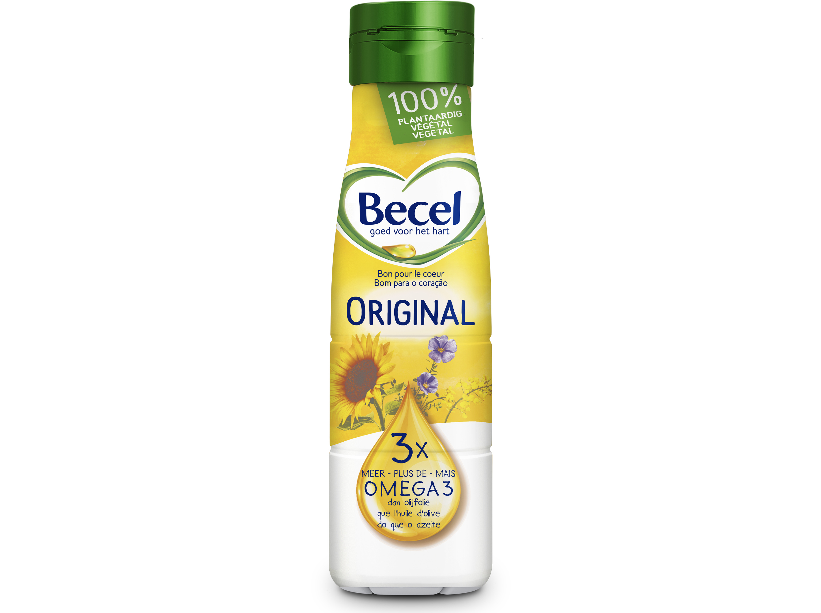 Creme vegetal becel liquida 500ml