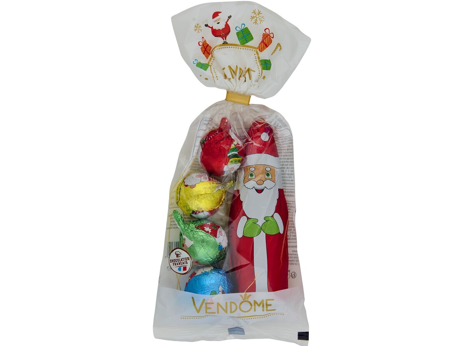 Pai Natal E Bolasnatalícias Vendome Em Chocolate Leite 110g