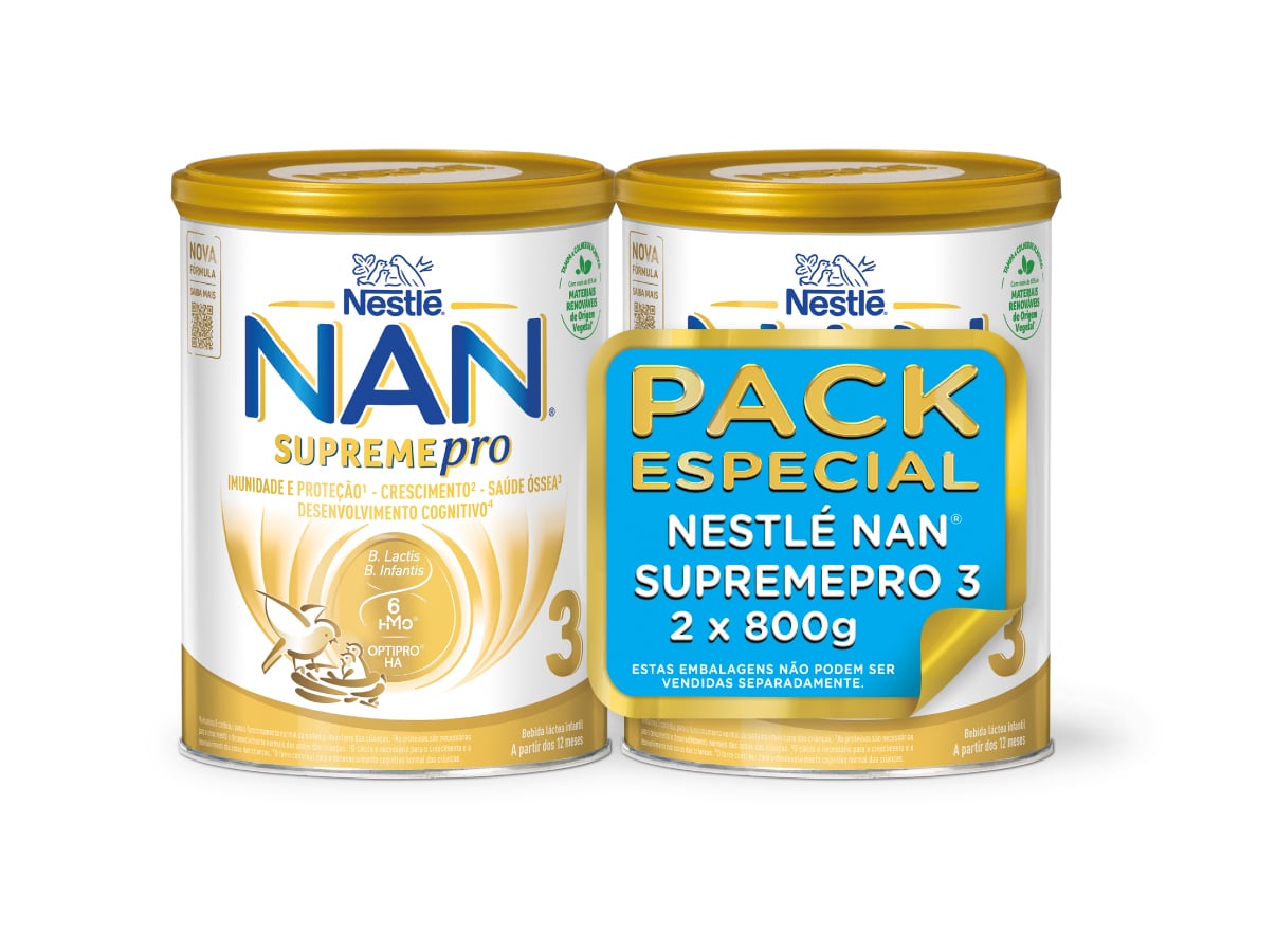 Leite Nan Supreme Pro Ha3 2x800g Nan