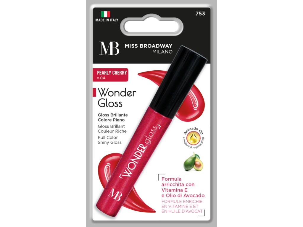 Batom Mb Milano Gloss Pearly Cherry Un