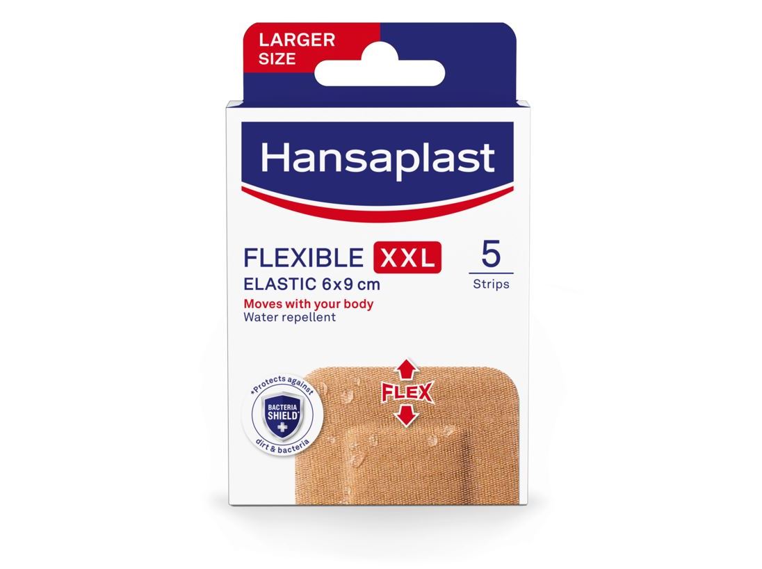 Pensos hansaplast flexible elastic xxl 5 un