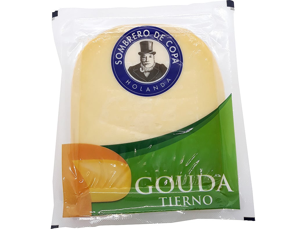 Queijo Gouda Sombrero Cunha 325g Sombrero De Copa