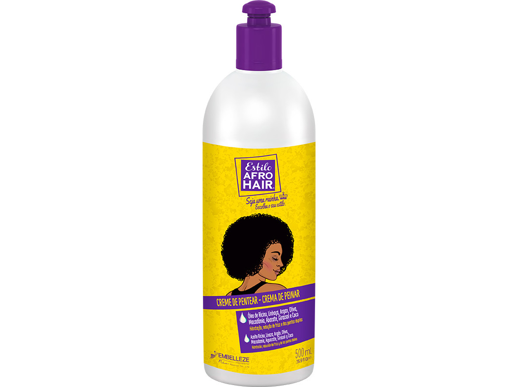 Creme pentear novex estilo afrohair 500g