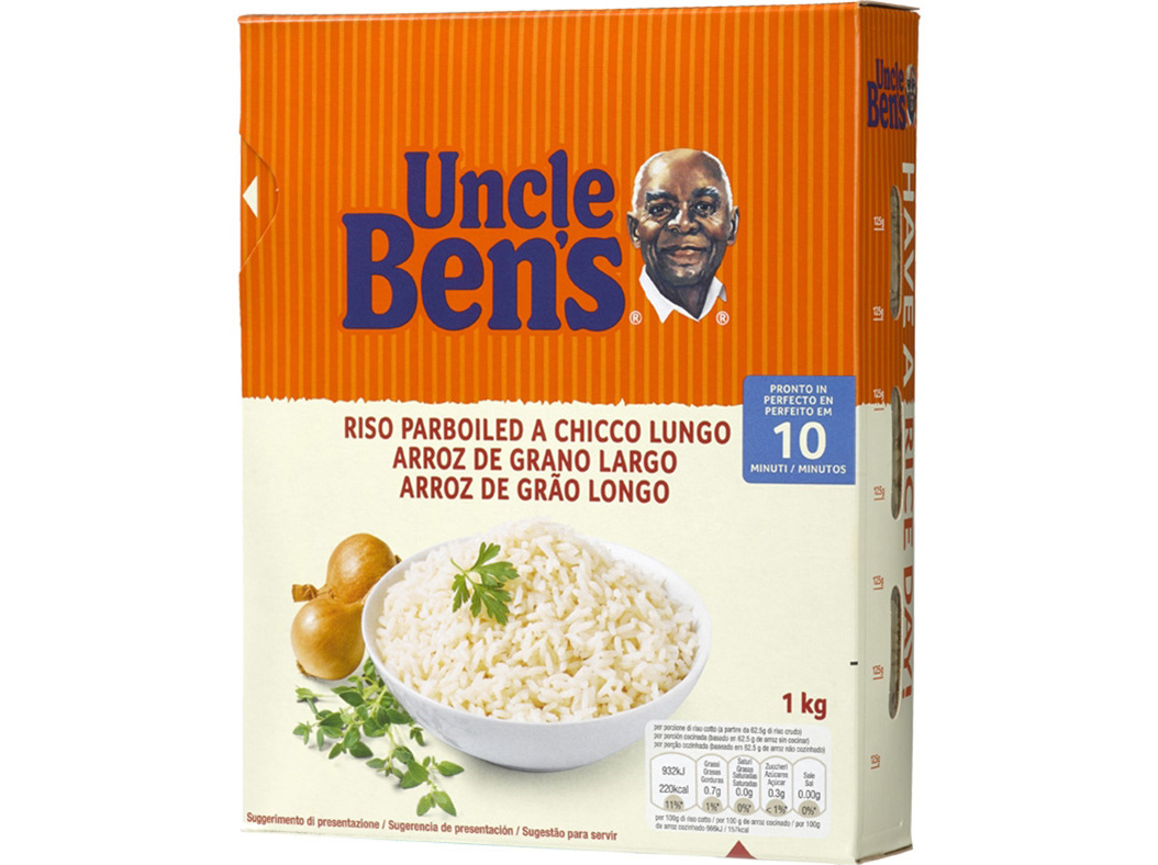 Arroz Vaporizado Uncle Ben?s Grão Longo 1kg