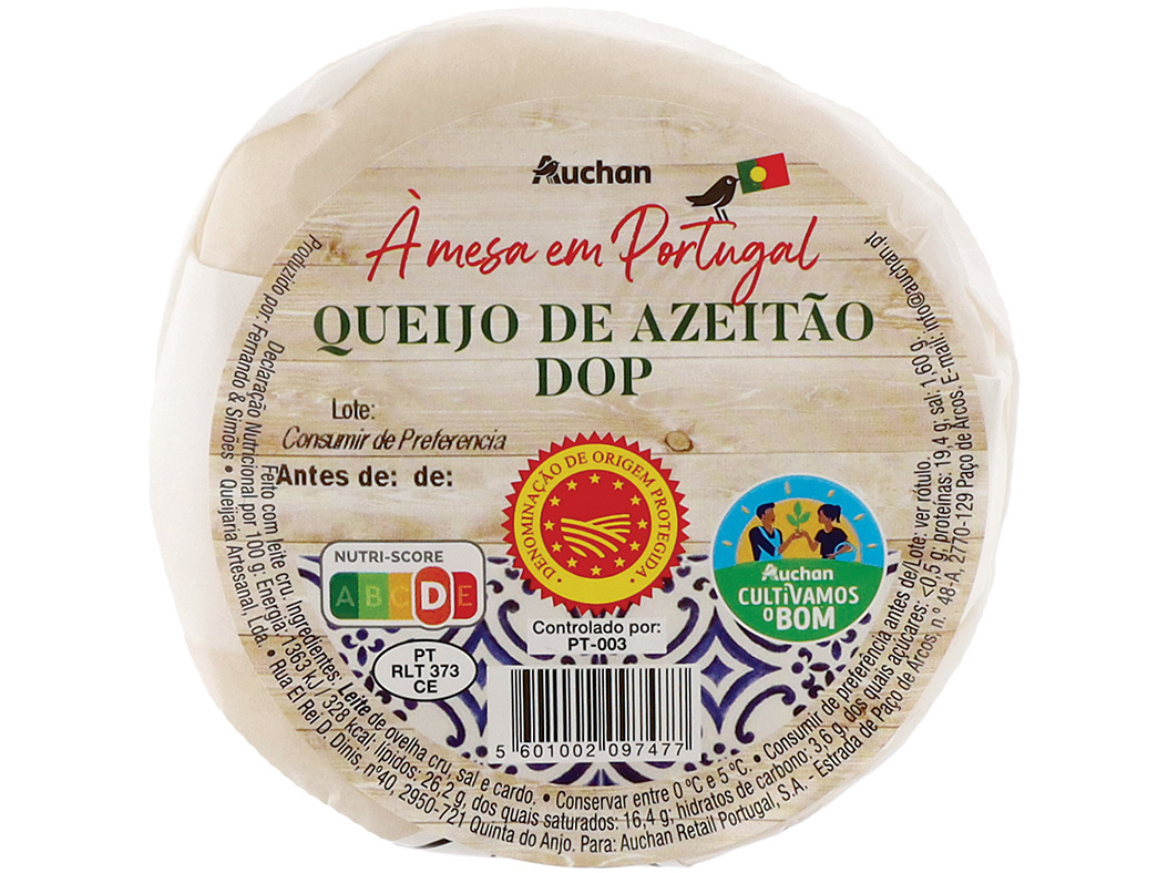 Queijo azeitão dop auchan à mesa em portugal cultivamos o bom un
