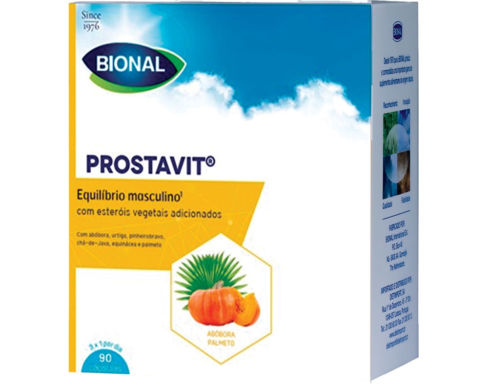 Suplemento Bional Prostavit 90 Capsulas