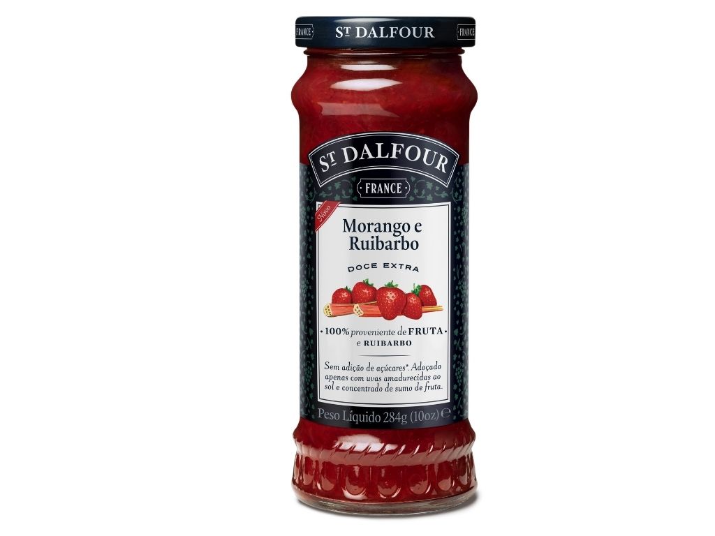 Doce St.dalfour Morango E Ruibarbo 284 G St.dalfour