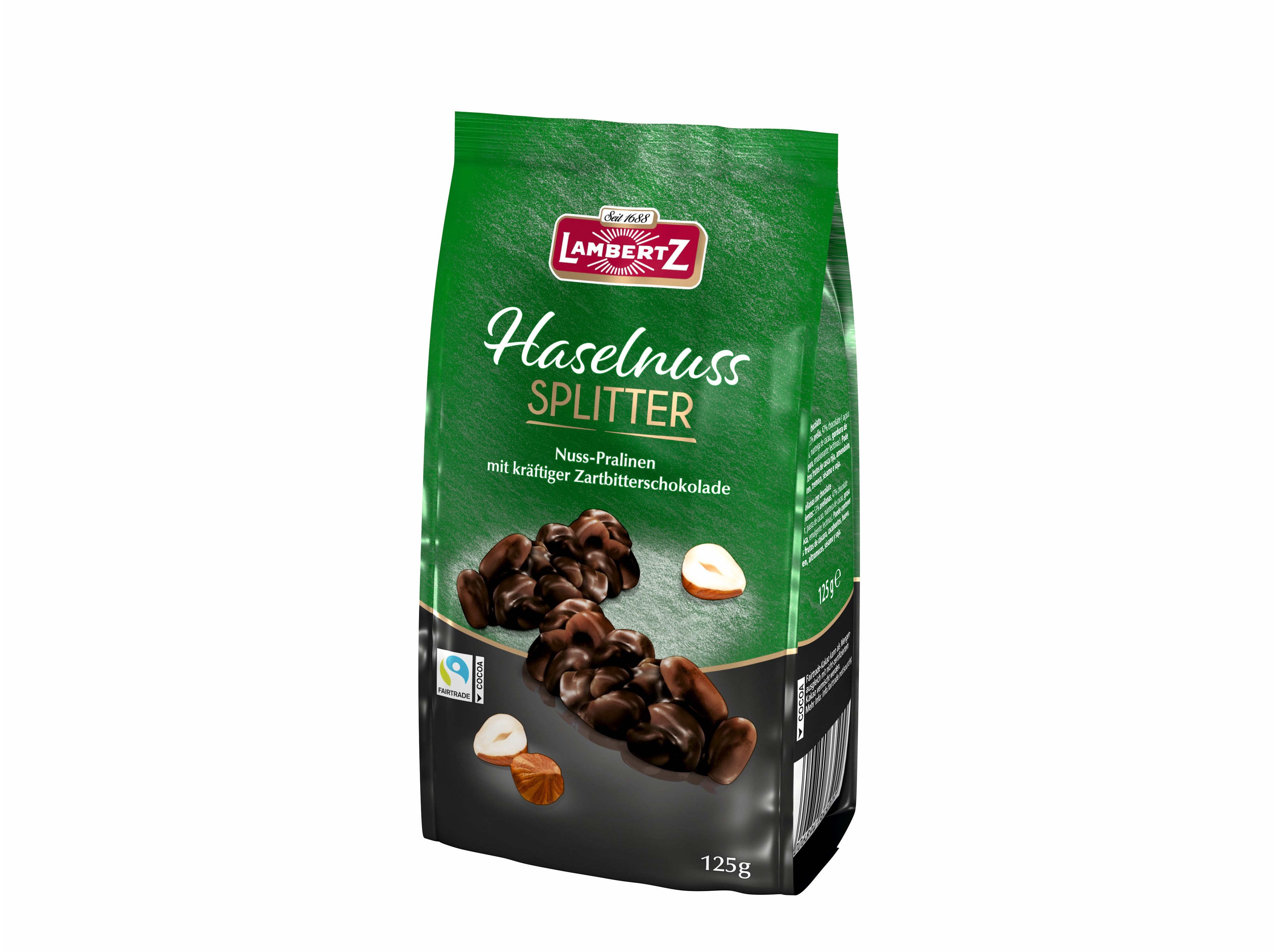 Crocantes De Chocolate Lambertz Com Avelã 125g