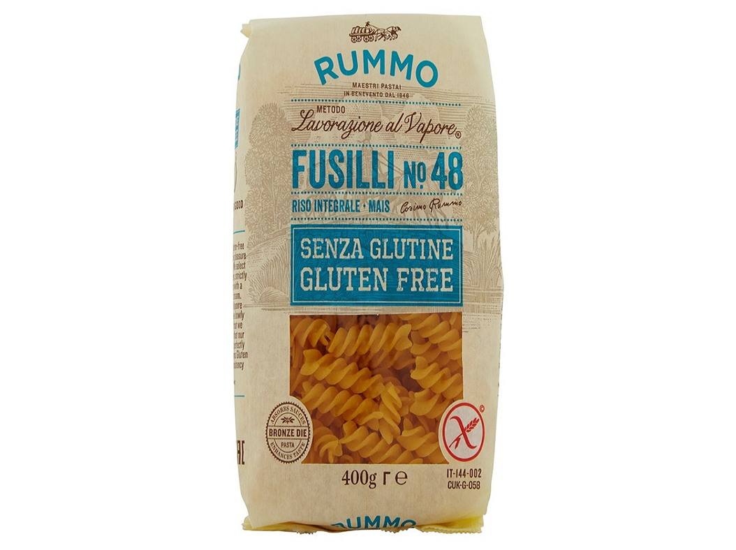 Massa rummo fusilli sem glúten 400g