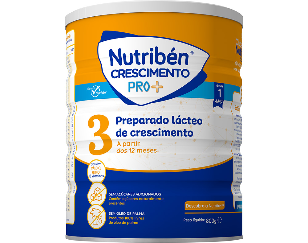 Leite nutriben crescimento pro alfa 800g