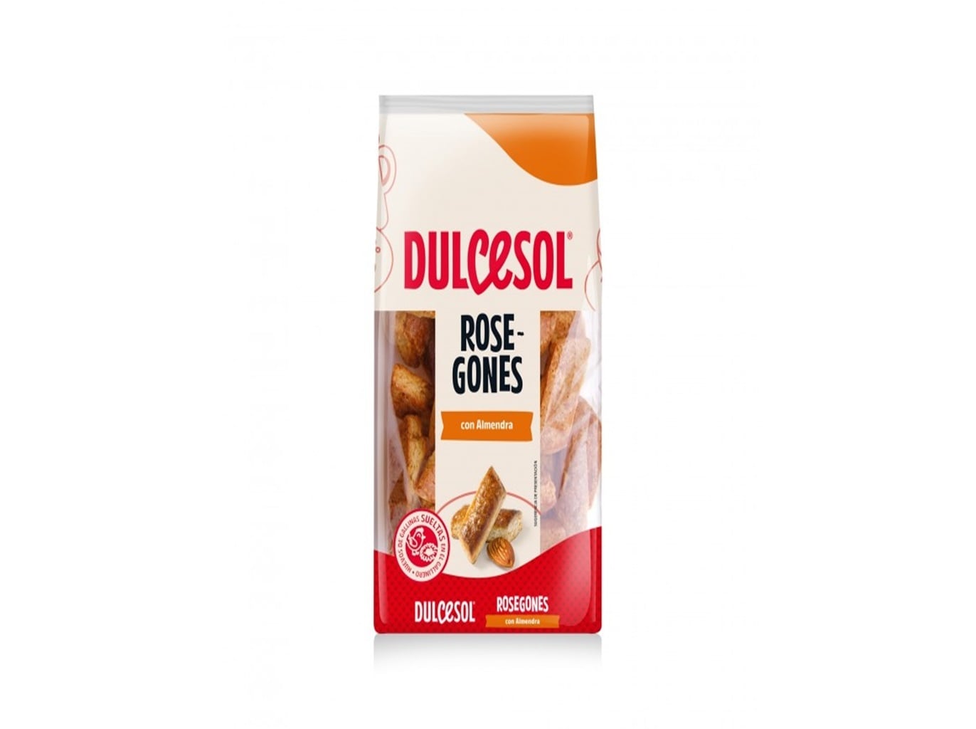Rosegones Dulcesol Amendoa 200 Grs Dulcesol