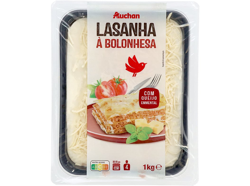 Lasanha À Bolonhesa Auchan 1 Kg Auchan