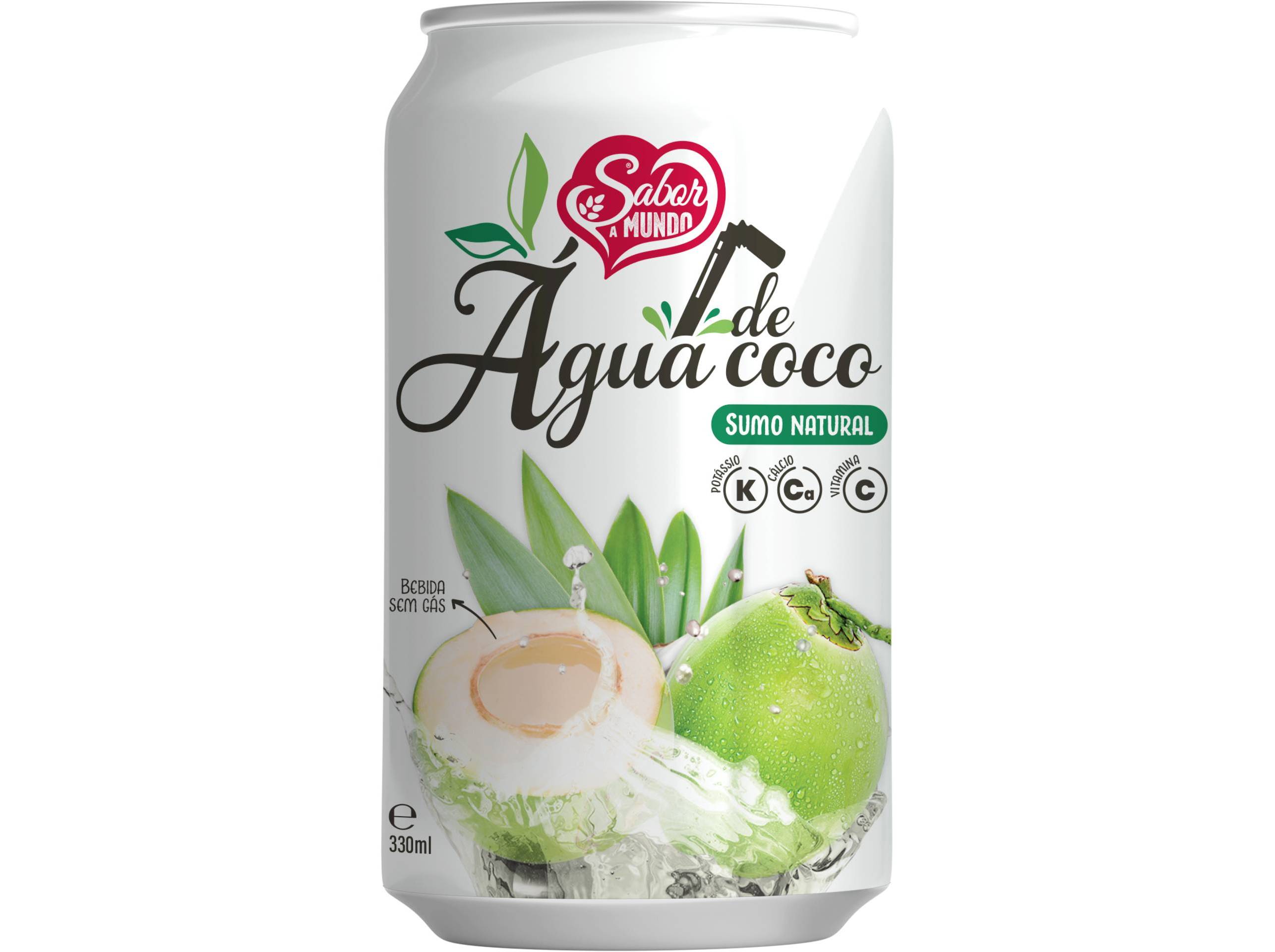 Água De Coco Sabor A Mundo Natural 330ml Sabor A Mundo