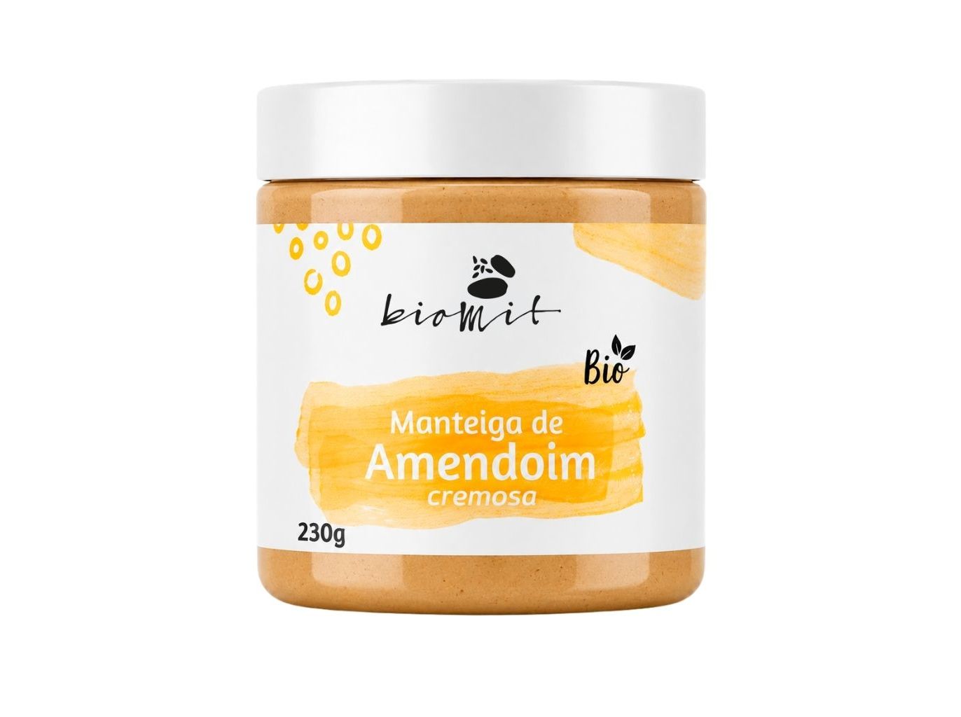 Manteiga Amendoim Bio Biomit Cremosa 230g Biomit