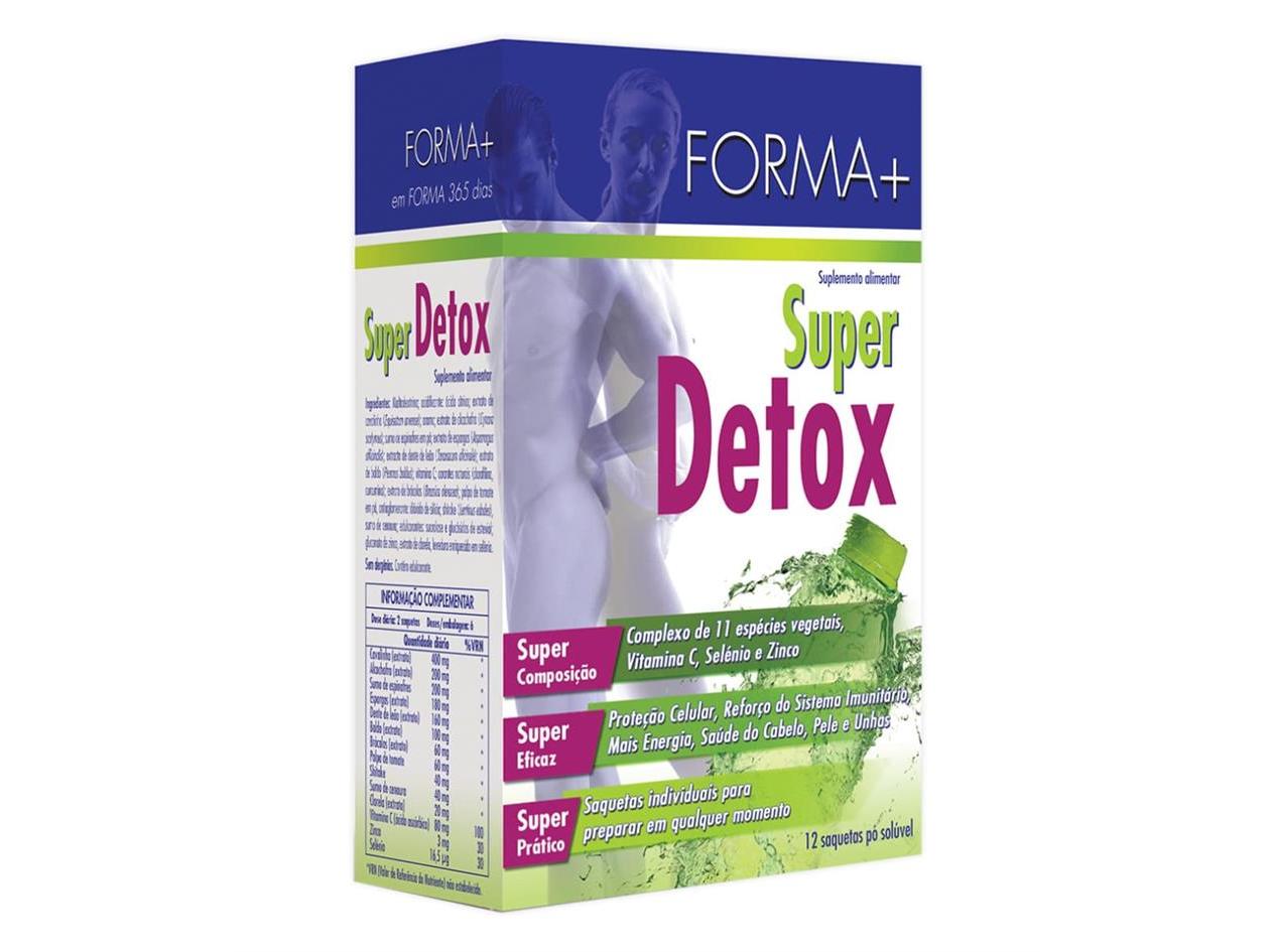 Suplemento Forma+ Super Detox 12 Saq Forma+