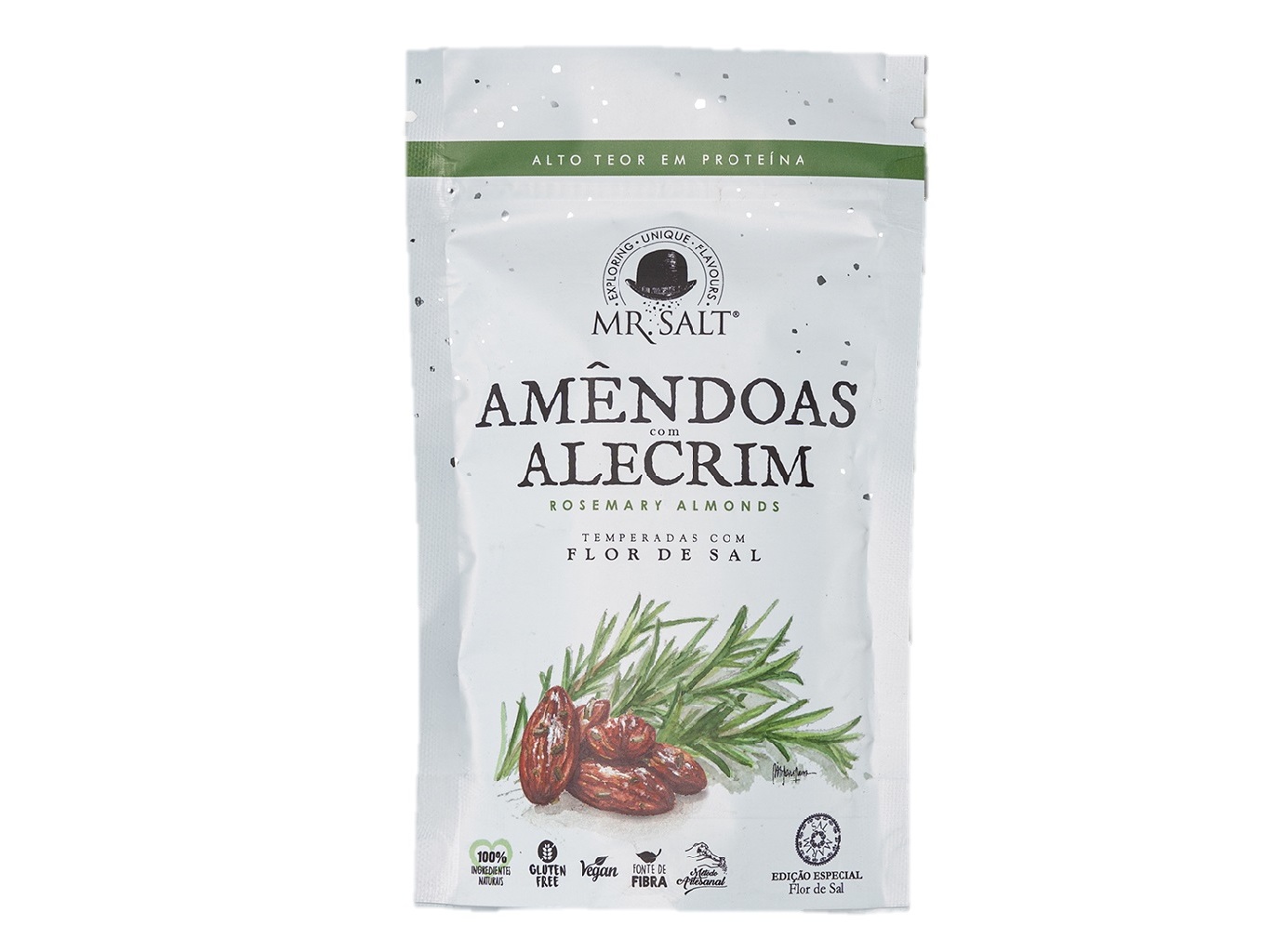 Amêndoas Mr. Salt Com Alecrim 100g Mr. Salt