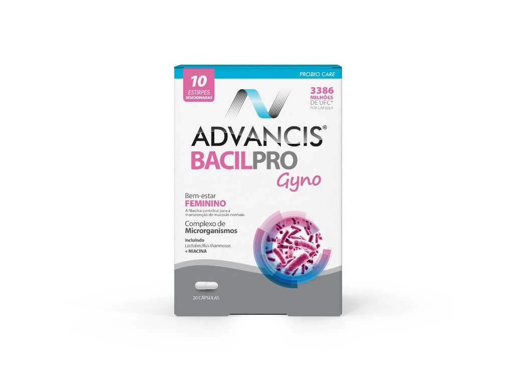 Suplemento Advancis Bacilpro Gyno 20 Cps Advancis