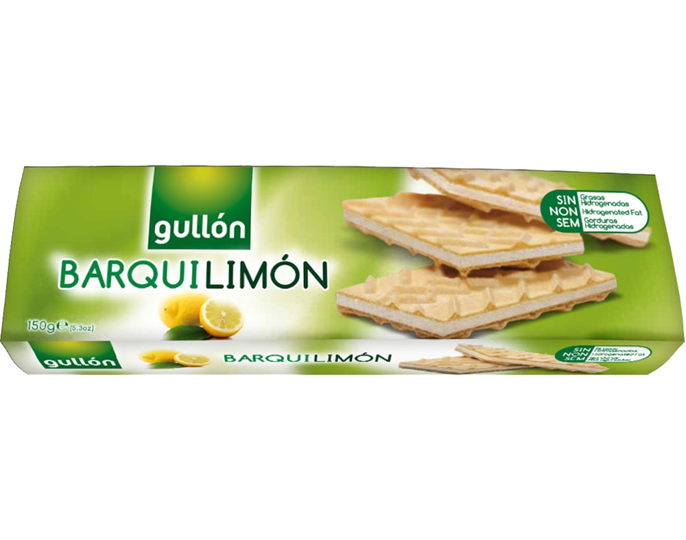 Bolacha Gullon Wafer Barquilimon 150g Gullon