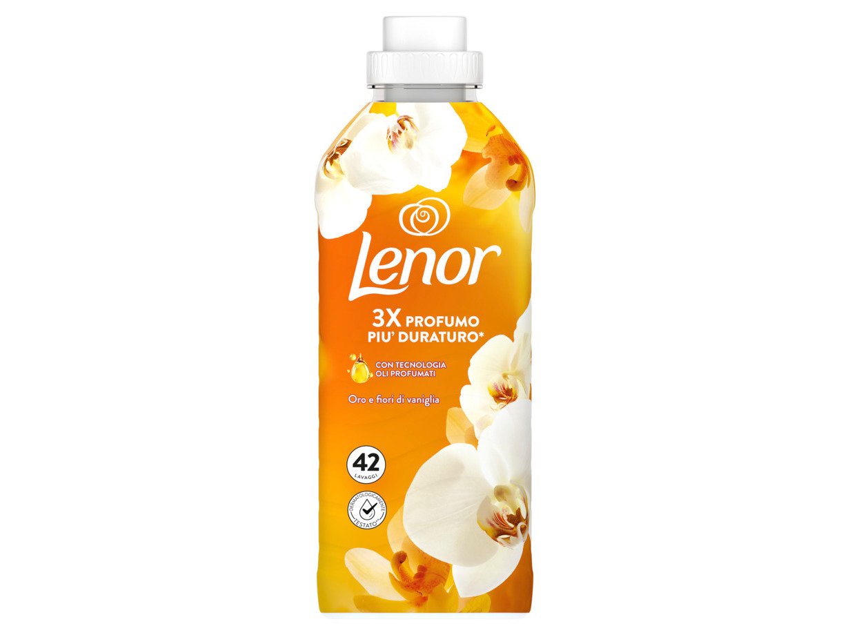 Amaciador concentrado lenor orchid & vanilla 42d