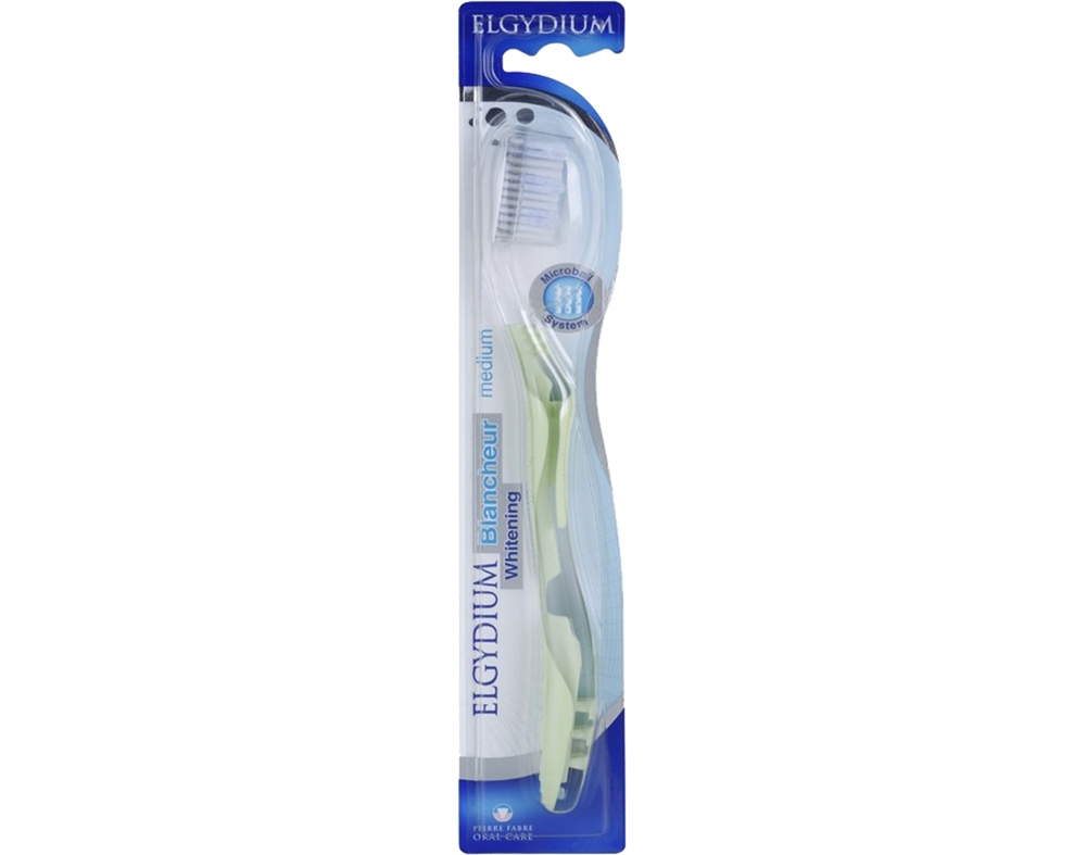 Escova elgydium whitening microball média