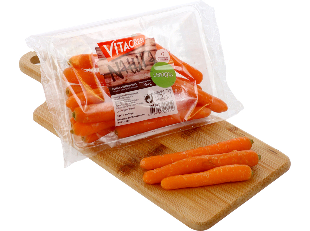 Cenoura baby natura vitacress 200 g