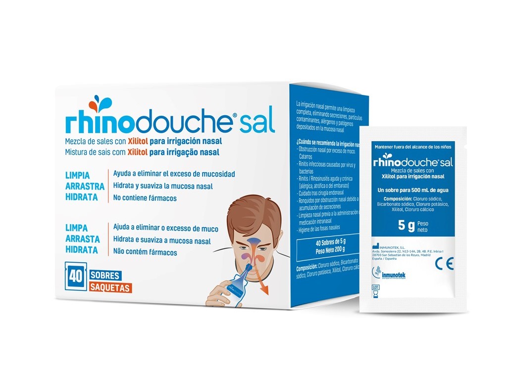 Rhinodouche Sal XL Saquetas 40x5gr