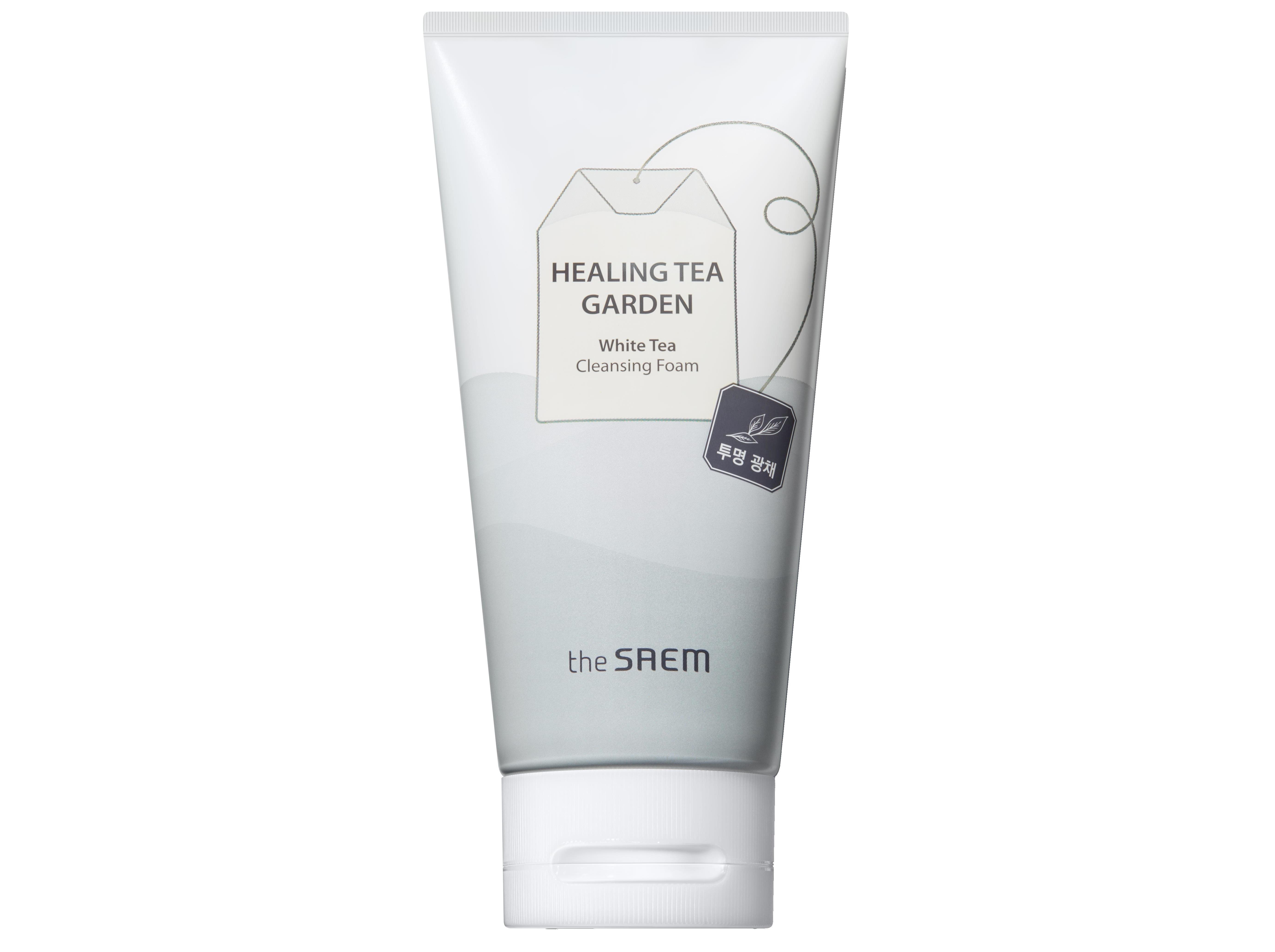 Espuma limpeza the saem healing tea garden branco 150ml